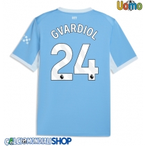 Maglie da calcio Manchester City Josko Gvardiol #24 Prima Maglia 2026-27 Manica Corta